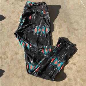 Lularoe print leggings